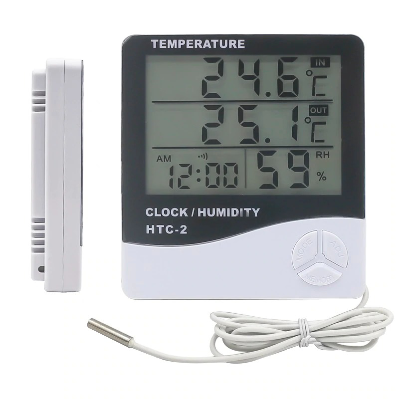 Higrometro Digital Modelo HTC-1 Temperatura Humedad
