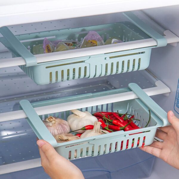 Organizador Para Refrigeradora Nevera Congelador, Expandible